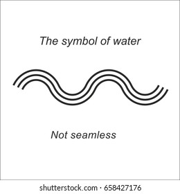Ancient symbol of water