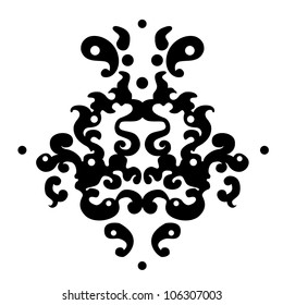 Ancient tattoo ornament