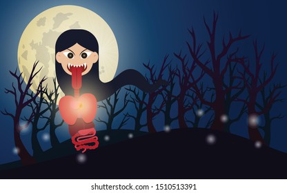 Ancient Thai ghosts appear in the story, and the myths.