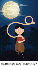 Ancient Thai ghosts appear in the story, and the myths.