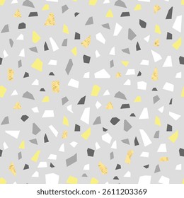 Ancient timeless Terrazzo Floor Seamless Pattern
