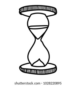 Ancient timer called hourglass