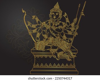 ancient tradition thai character ramayana