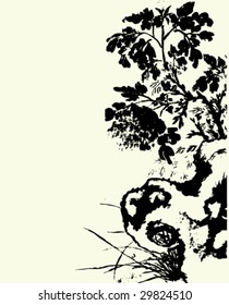 Ancient Traditional Artistic Flower Pattern