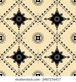 Ancient tribal patterns are used to create painting patterns and decorate wall surfaces, patterns on cloth, cups, plates, utensils, and jewelry.
