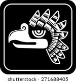 Ancient tribal symbols. Vector  EPS 8