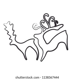 Ancient Turkic petroglyphs