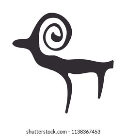 Ancient Turkic petroglyphs