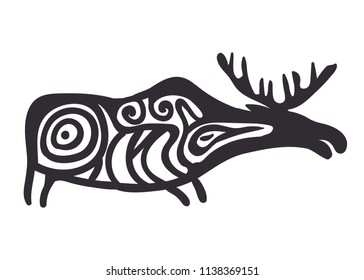 Ancient Turkic petroglyphs