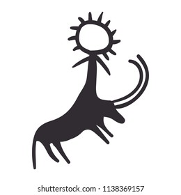 Ancient Turkic petroglyphs