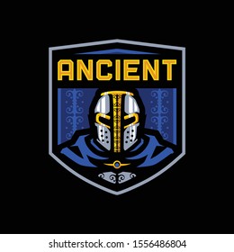 Ancient Warrior Sport Logo Design