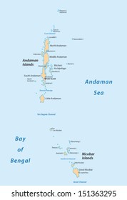 Andaman And Nicobar Islands Map