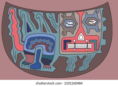 Andean iconography pre inca moche nazca wari tiahuanaco paracas chimu cultures of ancient peru cultural tattoo design