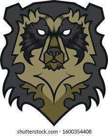 andean spectacled bear from south america