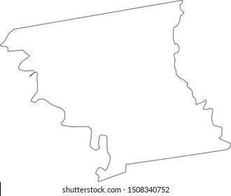 anderson county map in state of texas