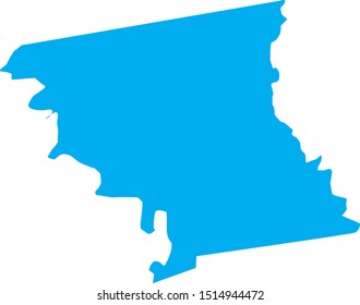 anderson county map in state of texas
