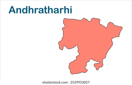 Andhratharhi subdivision map, Madhubani District, Bihar State, Republic of India, Government of Bihar, Indian territory, Eastern India, politics, village, tourism