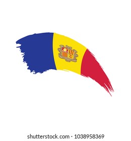 Andora flag, vector illustration