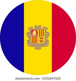 Bandera de Andorra, Bandera de Andorra, Imágenes vectoriales