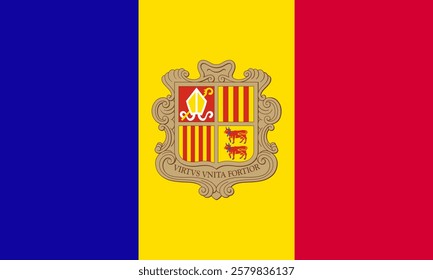 Andorra Flag, Flag of Andorra