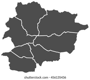 Andorra map