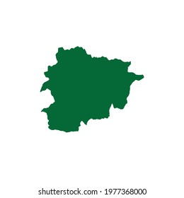 Andorra Map. Andorra Map Illustration. Andorra plan chart