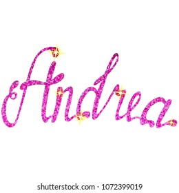 296 Andrea name image Images, Stock Photos & Vectors | Shutterstock