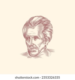 Andrew Jackson was an American lawyer, planter, general, and statesman who served as the seventh president of the United States from 1829 to 1837.