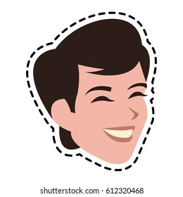 androgynous man icon image 