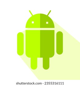 recurso gráfico de diseño de icono androide