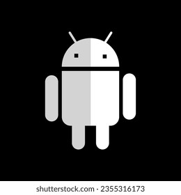 recurso gráfico de diseño de icono androide