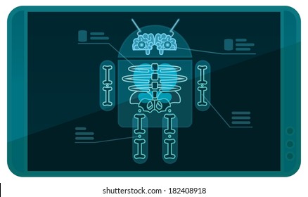 Android on X-ray device