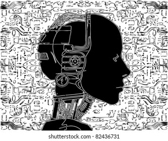 Android Reveals Internal Technology Of Their Electrical Circuit Vector 06