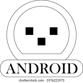 Android, Robot, Icon for cover book