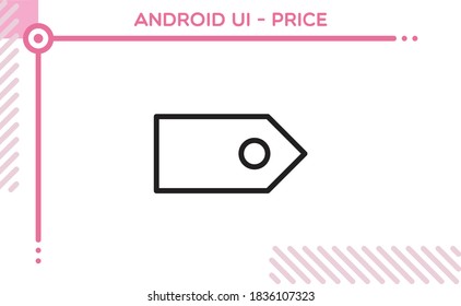 Android UI Vector Icon Price 