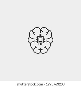Android vector icon for web and design