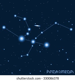Andromeda constellation