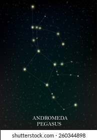 Andromeda And Pegasus Constellation