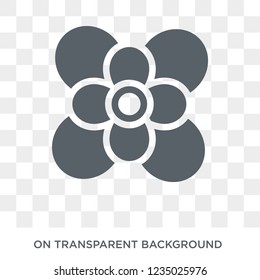 Anemone icon. Trendy flat vector Anemone icon on transparent background from nature collection. 