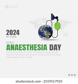 O Dia Mundial da Anestesia comemora o aniversário da primeira demonstração bem-sucedida da anestesia