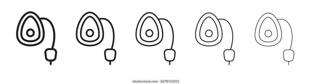 Anesthesia icon design, logo, app, UI. Vector illustration, EPS