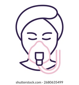 Anesthesia Icon Element For Design