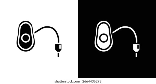 Anesthesia icon symbol. Vector icon in trendy flat design