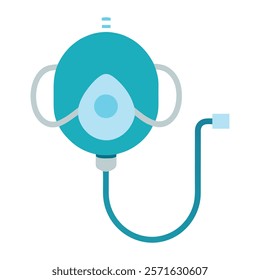 Anesthesia mask design vector illustration