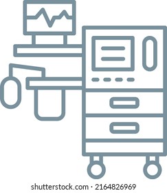 Anesthesia vector icon. Can be used for printing, mobile and web applications.