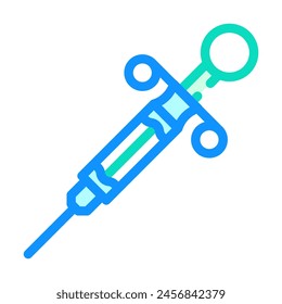 anesthetics medicines pharmacy color icon vector. anesthetics medicines pharmacy sign. isolated symbol illustration