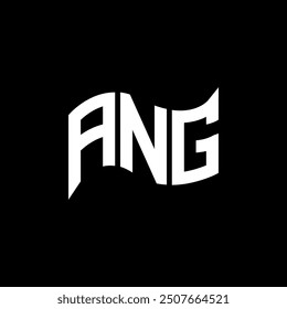 
ANG logo design, ANG simple and modern logo. ANG luxurious alphabet design  
