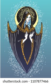 angel of a blind arrow Blue