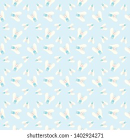 Angel Boy Praying Design Sky Pattern