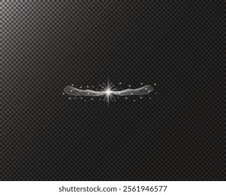 Angel, butterfly, flight, fantasy, abstraction 